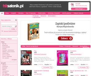 hitsalonik.pl: Książki, Muzyka, Filmy, Gry - Sklep Edipresse Polska
Książki, Muzyka, Filmy, Gry do kupienia w sklepie internetowym www.hitsalonik.pl. Tu tysiące produktów czekają na Ciebie. Sklep internetowy www.hitsalonik.pl to najlepsze miejsce na zakupy w Internecie