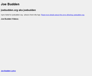 joebudden.org: Joe Budden - joebudden.org
Joe Budden