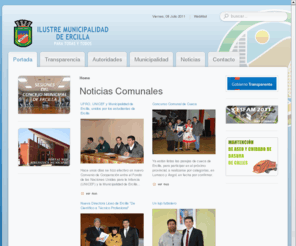 muniercilla.cl: Bienvenidos a la portada
Joomla! - el motor de portales dinámicos y sistema de administración de contenidos