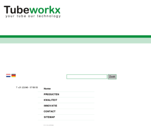 tubeworkx.com: Pijpeindbewerking, lektesten, hardsolderen op carousselautomaten, lassen - Tubeworkx B.V.
Kernactiviteit van Tubeworkx B.V. is het op velerlei methoden vervormen van middelgrote tot grote series, voornamelijk koperen, stalen en rvs buizen tot rond 35 mm. (24/7).