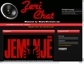 zeri-chat.com: Zeri Chat - Chat Shqiptar me Mikrofon dhe Kamer | www.zerichat.com
24 Ore Radio SHQIP LIVE edhe Voice Chat me Kamer - ZeriChat.com