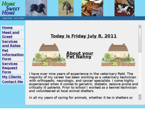 austinpetnanny.com: Home Sweet Home Pet Sitting Services - Austin, TX
Home Sweet Home Pet Sitting Page