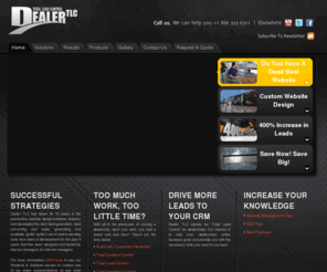 dealertlc.com: Automotive Dealership Website Design by Dealer TLC
Experience the evolution in Dealership internet lead management with Dealer TLC's Ignite system!  Increase your cars sales, track every move your clients make.  Take control of your website content and search engine optimization, full control over your inventory.