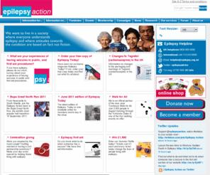 epilepsyaction.org: Epilepsy Action
Provides information about coping with epilepsy and seizures. Provides free help and advice through the use of email and telephone helplines