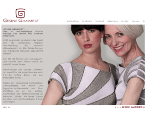 gesinegammert.com: Gesine Gammert :: Strick-Design Berlin
Gesine Gammert | Strick-Mode Berlin