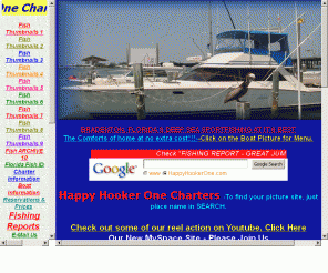 happyhookerone.com: Florida Sportfishing
Sportfishing West Centeral Florida on Happy Hooker One, Florida Sportfishing, Florida Sport Fishing, 36' Trojan Flybridge Sportfish Yacht, Comforts of home at no extra cost,  at WEST FLORIDA'S PLAYGROUND, Bradenton, Florida
