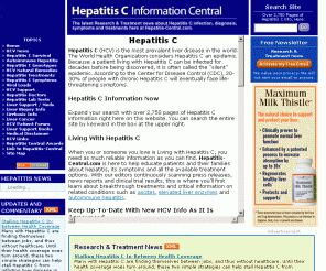 hepatitis-central.com: Hepatitis Central - Living with Hepatitis C, Hepatitis C Awareness, Hep C, HCV
Hepatitis C: All the information you need about Living With Hepatitis C, including the latest news about infection, transmission, symptoms, treatment breakthroughs and medical progress.