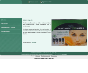 parafarmaciasera.com: Parafarmacia Sera - Dott.ssa Tina Sera - Arce - Frosinone - Visual Site
La Parafarmacia Sera è anche Erboristeria e vende parafarmaci, prodotti alimentari e prodotti dermocosmetici.