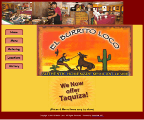 elburritoloco.net: El Burrito Loco
Home Page