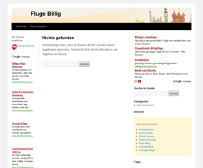 flugebillig.net: Fluge Billig
