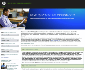 hp401kfunds.com: HP 401(k) Plan Fund Information
