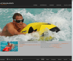 seabob.com: CAYAGO LUXURY SEATOYS
CAYAGO AG is a boutique company based in Stuttgart, Germany. In our manufacturing plant here, we build the world's fastest water sled: the SEABOB. A premium quality product, the water sled also delivers top-notch performance.