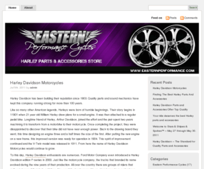 harleydavidsonpartsstore.com: Harley Davidson Parts | Harley Davidson Accessories | Kuryakyn | Motorcycle Parts
Eastern Performance Cycles, a motorcycle store specializing in aftermarket Harley-Davidson parts, Goldwing, and Metric motorcycles parts and accessories.