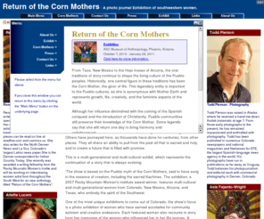 returnofthecornmothers.com: Return of the Corn Mothers
Return of the Corn Mothers. A photo journal Exhibition of Southwestern Women