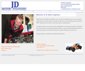 jdmotorengineers.com: Welcome to JD Motor Engineers in Insch, Aberdeenshire
JD Motor Engineers are located in Insch, Aberdeenshire in Scotland.