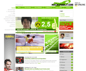 kickwelt.org: Kickwelt-Portal
Kickwelt Portal. Interaktive Webseite für Fußball