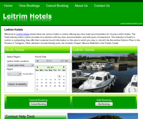 leitrimhotels.com: Leitrim Hotels - Hotels in Leitrim
Leitrim Hotels are all listed here on the Leitrim Hotels website with Leitrim Hotel reservations and Accommodation in Leitrim, so get fantastic rates and availability for all Hotel Accommodation in Leitrim Ireland. Book all kinds of Hotels in Leitrim securely and get an instant confirmation.