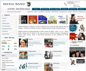 neerajbooks.com: IGNOU, IGNOU Books, IGNOU Courses, IGNOU Students, IGNOU Helpline
Neeraj Publications offers IGNOU Helpline Books, Guide for IGNOU Students, IGNOU Sample Paper, IGNOU Question Paper, IGNOU Question Bank and all the books for IGNOU Courses.