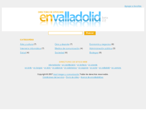 envalladolid.es: en Valladolid directorio de sitios web
Directorio de sitios web de Valladolid