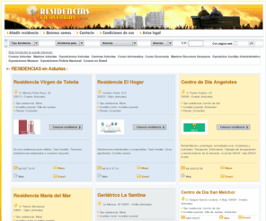 residenciasenasturias.com: Residencias
Residencias, Buscador de residencias