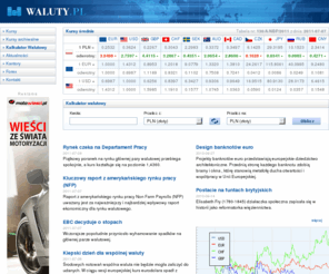 waluta.pl: Waluty.pl
Dla webmasterów - Kursy walut, kalkulator walutowy, rynek forex.