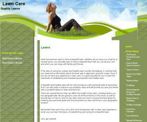 bestingardening.com: Lawns - Lawns
Lawns Most homeowners want to have a beautiful lawn. Whether all you have is a small lot or several acres, you naturally want to have a beautiful lawn that you can all your own and...
