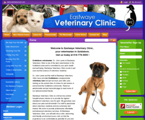 eastwayevet.com: Eastwaye Veterinary Clinic - Veterinarian In Goldsboro, NC USA :: Home
Eastwaye Veterinary Clinic - Veterinary Clinic in Goldsboro, NC Welcome to Eastwaye Veterinary Clinic, your veterinarian in Goldsboro.Call us today at 919-778-3058 ! Goldsboro veterinarian, Dr. John Lewis at Eastwaye Veterinary Clinic is one of the best veterinarians in the Goldsboro area and is committed to...