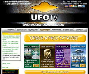 ufotv.com: UFOTV
World's largest selection of exotic science and suppressed history DVDs and Videos.
