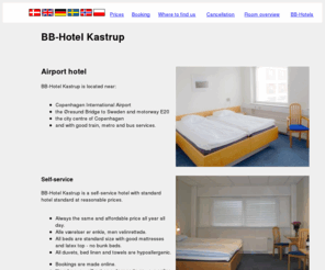 kastrupbedandbreakfast.dk: Overnatning til billig pris i Kastrup
Billig hotel overnatning - inklusiv morgenmad - i Kastrup.