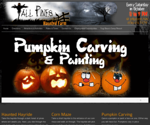 tallpineshauntedhayride.com: Fear In The Pines - The Tall Pines Haunted Farm in Elmer New Jersey @ Jellystone Park
Fear In The Pines - The Tall Pines Haunted Farm located in Elmer New Jersey @ the Jellystone Park has many attractions for the whole family