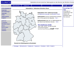 stellenblatt.net: Stellenblatt.de Stellenausschreibungen Stellenausschreibung Stellenangebote Stellenangebot Beamte Beamten Beamter Beamtin Angestellten Angestellter Angestellte öffentlichen öffentlicher Dienst Jobsuche Stellenmarkt Jobangebote
Stellenausschreibungen Stellenangebote öffentlicher Dienst öffentlichen Angestellter Angestellte Beamte Beamtin Beamten Beamter Jobsuche Stellenmarkt Jobangebote