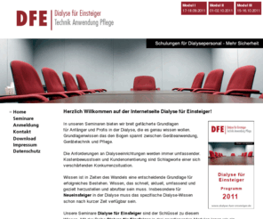 dialysefuereinsteiger.com: Dialyse für Einsteiger - Schulungen für Dialysepersonal
Schulungen und Seminare fr Dialysepersonal. Fachwissen kompakt vermittelt.