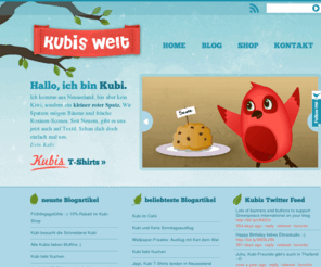 kubiswelt.de: Kubis Welt - kleiner roter Spatz - Geschichten, Comics, Freebies, T-Shirts und mehr
