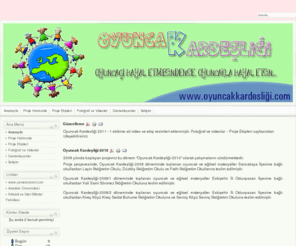 oyuncakkardesligi.com: www.oyuncakkardesligi.com
Joomla - devingen portal motoru ve içerik yönetim sistemi