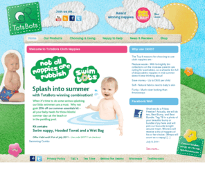 totsbots.com: Welcome to TotsBots Cloth Nappies • Tots Bots
TotsBots, award winning reusable nappies, because not all nappies are rubbish...