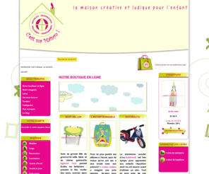 cestmamaison.com: Cestmamaison, la maison créative et ludique pour l\'enfant
Décoration, des cadeaux de naissances, mobilier pour enfants