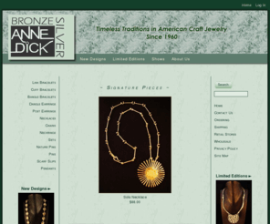 danakcreations.com: AnneDickJewelry.com
AnneDickJewelry.com :  - COLLECTIONS CATEGORIES online shopping