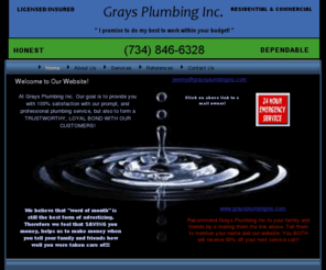 graysplumbinginc.com: Remodeling, Kitchen Remodel, Bathroom Remodel, Plumbing Remodel.
Gray's Plumbing Inc offers remodeling, kitchen remodel, bathroom remodel, plumbing remodel as well as shower remodels. kitchen cabinetry, bathroom cabinetry.