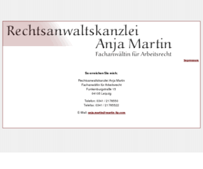 martin-llp.com: > >
So erreichen Sie die Rechtsanwältin Anja Martin in Leipzig