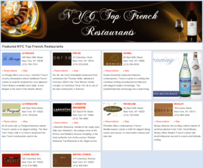 nycfrenchcuisine.com: NYC Top French Restaurants,NYC Best Top French Restaurants,Top French Restaurants in New York,Top French Restaurants in Manhattan,Best Top French Restaurants,Top French Restaurants in New York City,Best Top French NYC
NYC Top French Restaurants,Top French Restaurants in NYC,Top French Restaurants in New York City