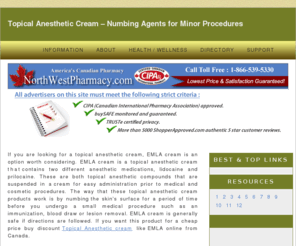 topical-anestheticcream.com: Discount Topical Anesthetic Cream Online
Order Discount Topical Anesthetic Cream Online