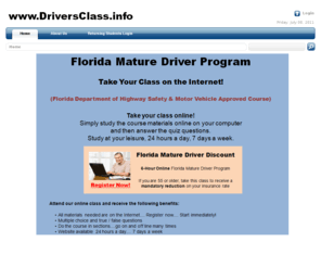 driversclass.info: onlinetrafficsafetycourse.com
onlinetrafficsafetycourse.com offers online courses to its students in conjunction with the American Safety Council.