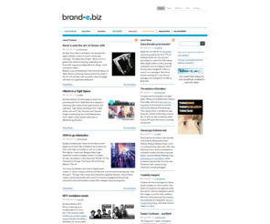 insurethemeerkat.com: The business of branded entertainment
news and views about branded entertainment, brand-e.biz can also provide you with a whole range of personalized research and consultancy services