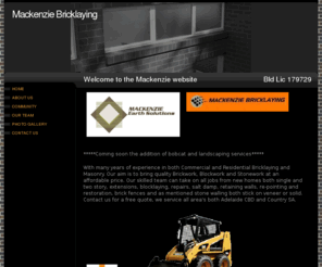 mackenziebricklaying.com: Mackenzie Bricklaying - Home
