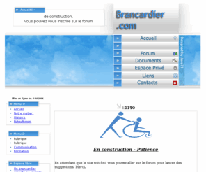 brancardier.com: Bienvenue • [Brancardier.com]
