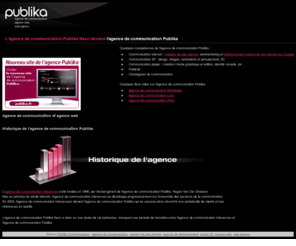 publika-nexx.com: Agence de communication Publika Nexx - creation site internet et referencement
Agence de communication depuis 2004, Publika Nexx devient Publika - spécialisée en création de site internet et référencement naturel Google.