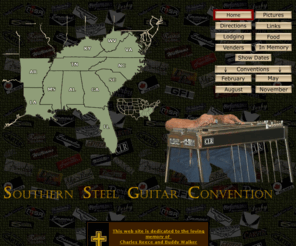 southernsteelconvention.com: Southern Steel Guitar Convention Saluda SC South Carolina
A convention of steel guitar players in Saluda South Carolina