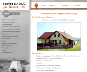 stavby-siburek.cz: Zemní práce, terénní úpravy, práce s bagrem - Stavby na klíč Třebíč
Stavební firma Jan Šibůrek se zaměřuje na zemní práce, terénní úpravy a práci s bagrem. 