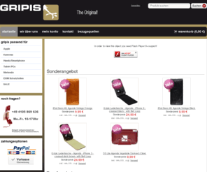 gripis.com: GRIPIS®
Hochqualitative Taschen für elektronische Accesoires...CONTROL THE GAME!