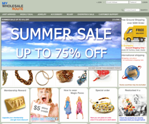 lawholesaleroute.com: Wholesale Costume jewelry & Fashion Accessories - My Wholesale Route ::
Wholesale jewelry fashion accessory importer. Lowest price for bracelet necklace  earring ring and more